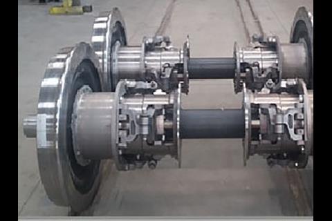 Developed and manufactured by Azvi, Tria and OGI, the axle has now operated for 50 000 km on 1 668 mm gauge.